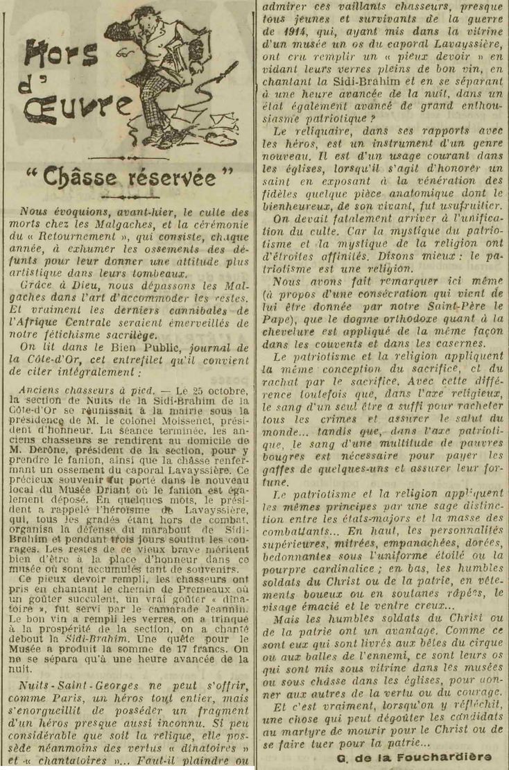 LOeuvre 1925 11 01 02 châsse réservée