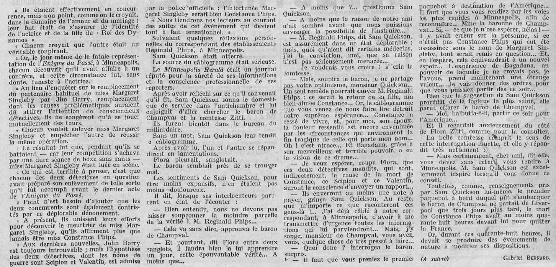 Le Petit journal illustré 1925 11 01 les cinq détectives 2