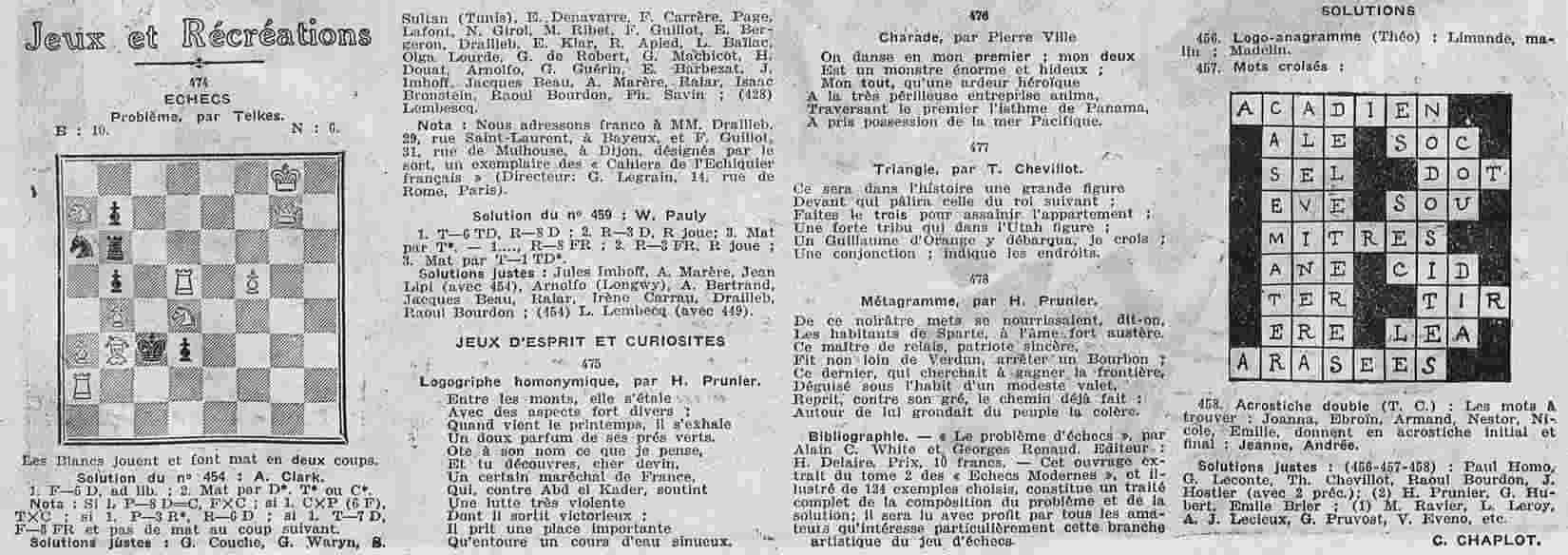 Le Petit journal illustré 1925 11 08 02 récréations