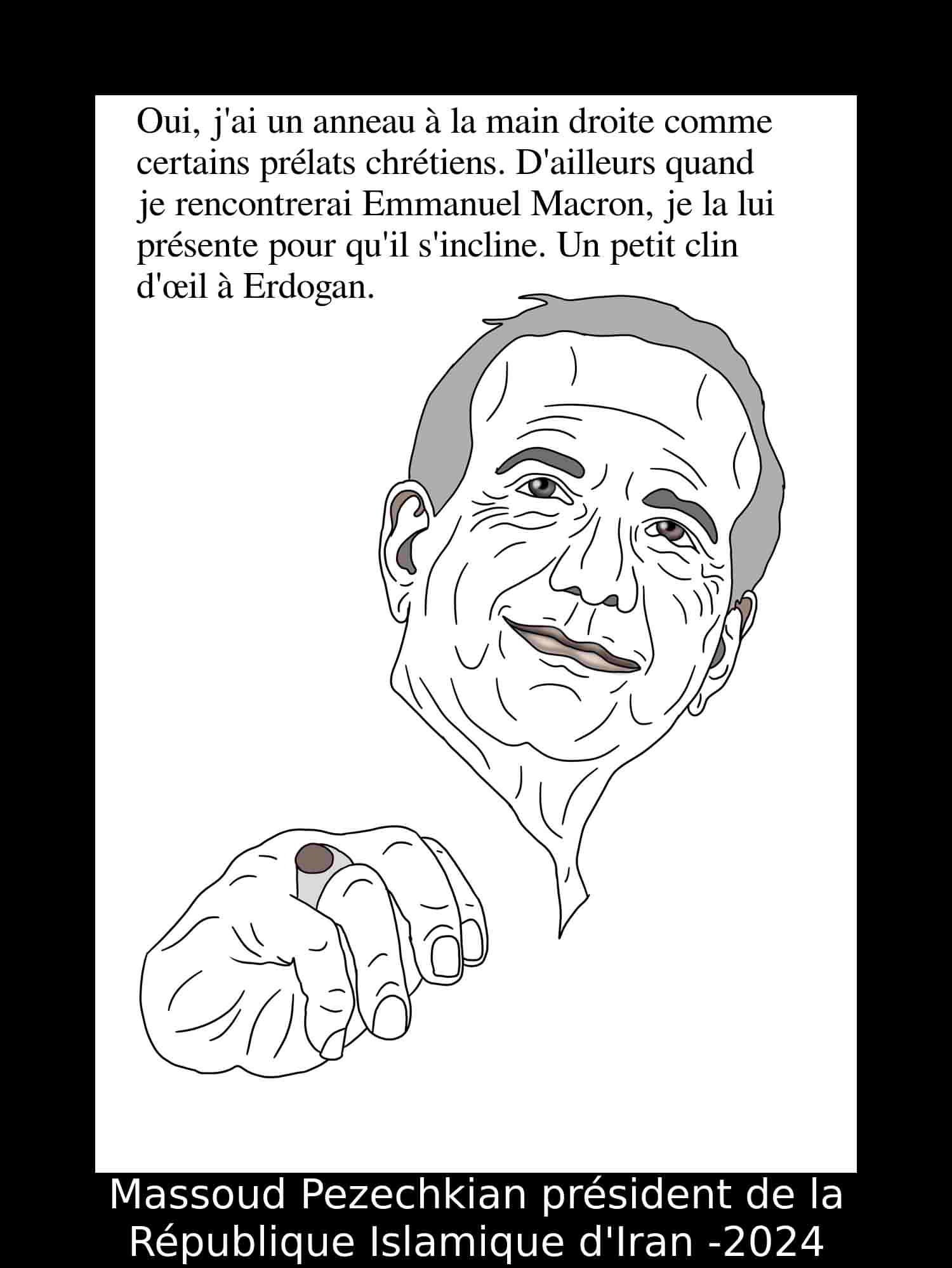 Massoud Pezechkian président de la République Islamique d'Iran