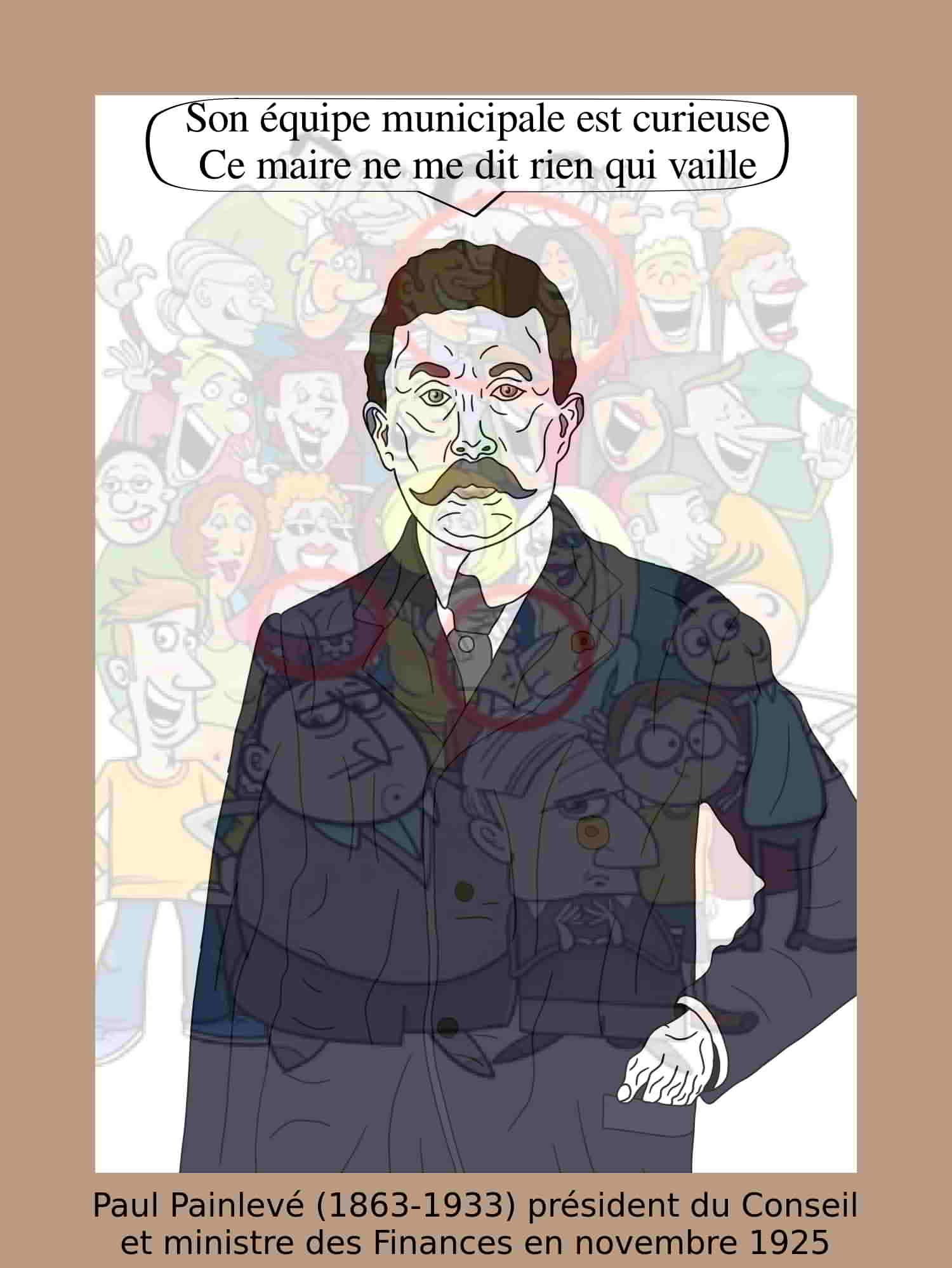 Paul Painlevé président du Conseil ministre des Fiinances