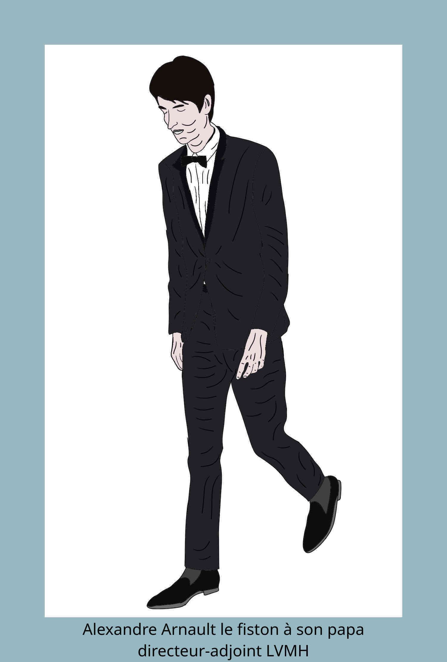 Alexandre Arnault le fiston à son papa directeur adjoint LVMH