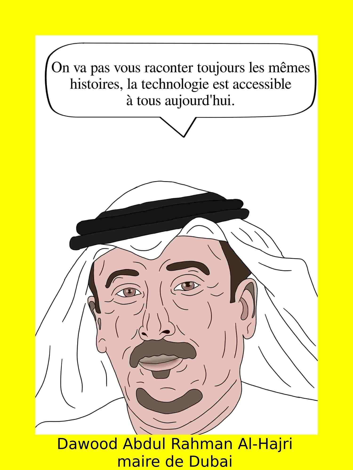 Dawood Abdul Rahman Al Hajri maire de Dubai