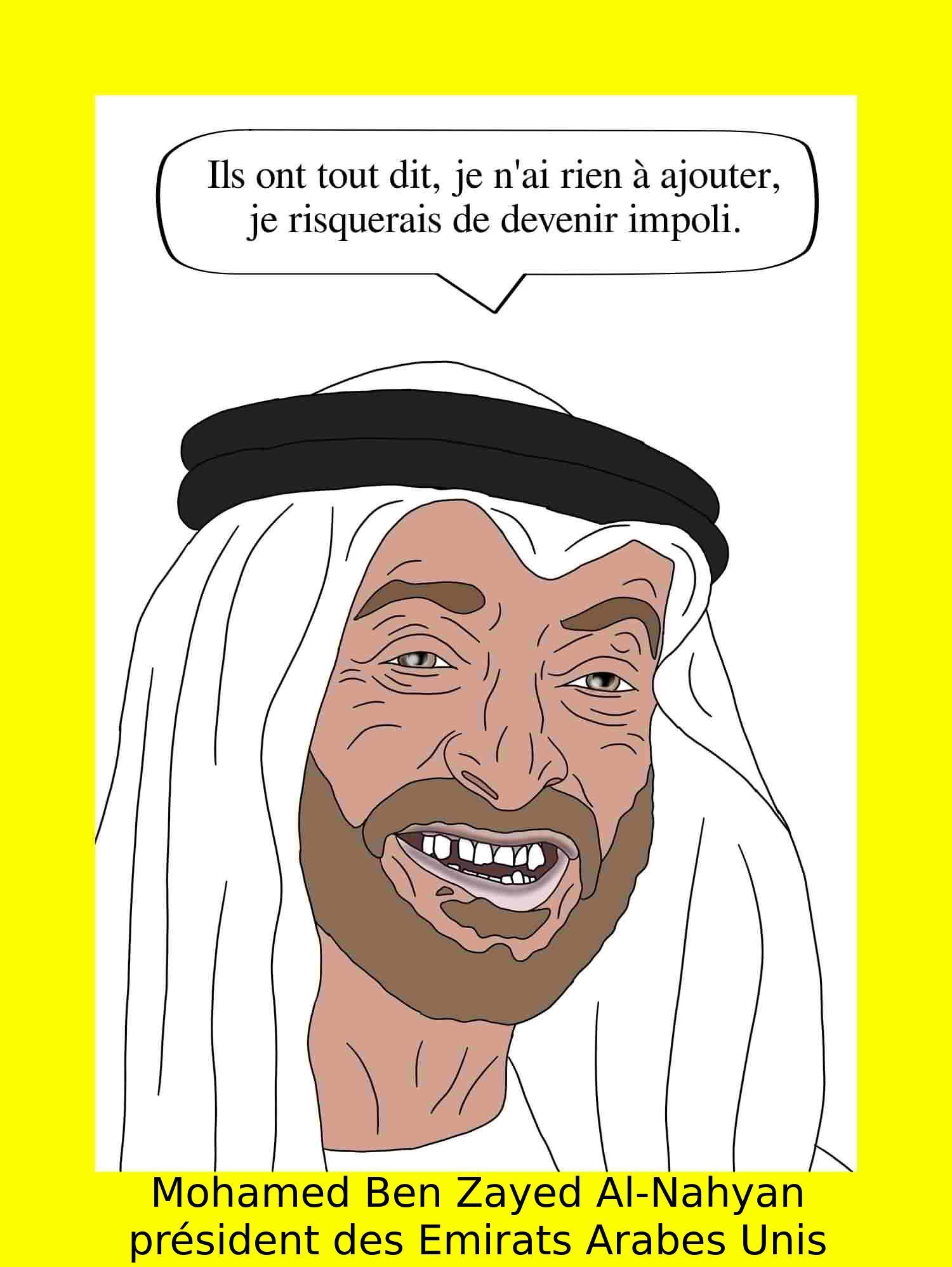 Mohamed Ben Zayed Al Nahyan président des Emirats Arabes Unis