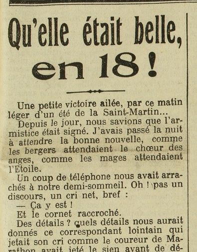 LOeuvre 1925 11 11 souvenir sept ans après