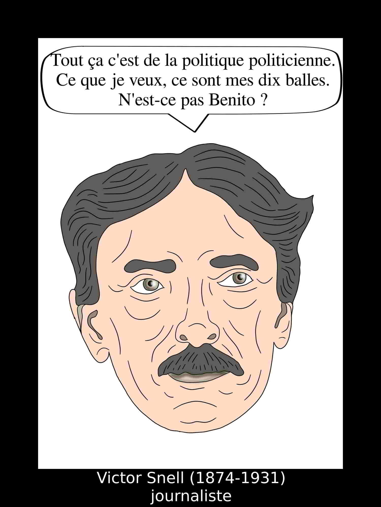 Victor Snell (1874-1931) journaliste