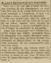 v LOeuvre 1925 11 15 02 Louis Bertrand élu à l'Académie