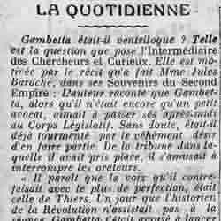 v La Presse 1925 11 15 02 Gambetta était-il ventriloque