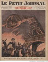 Le Petit journal illustré 1925 11 22 01 destruction de Paris