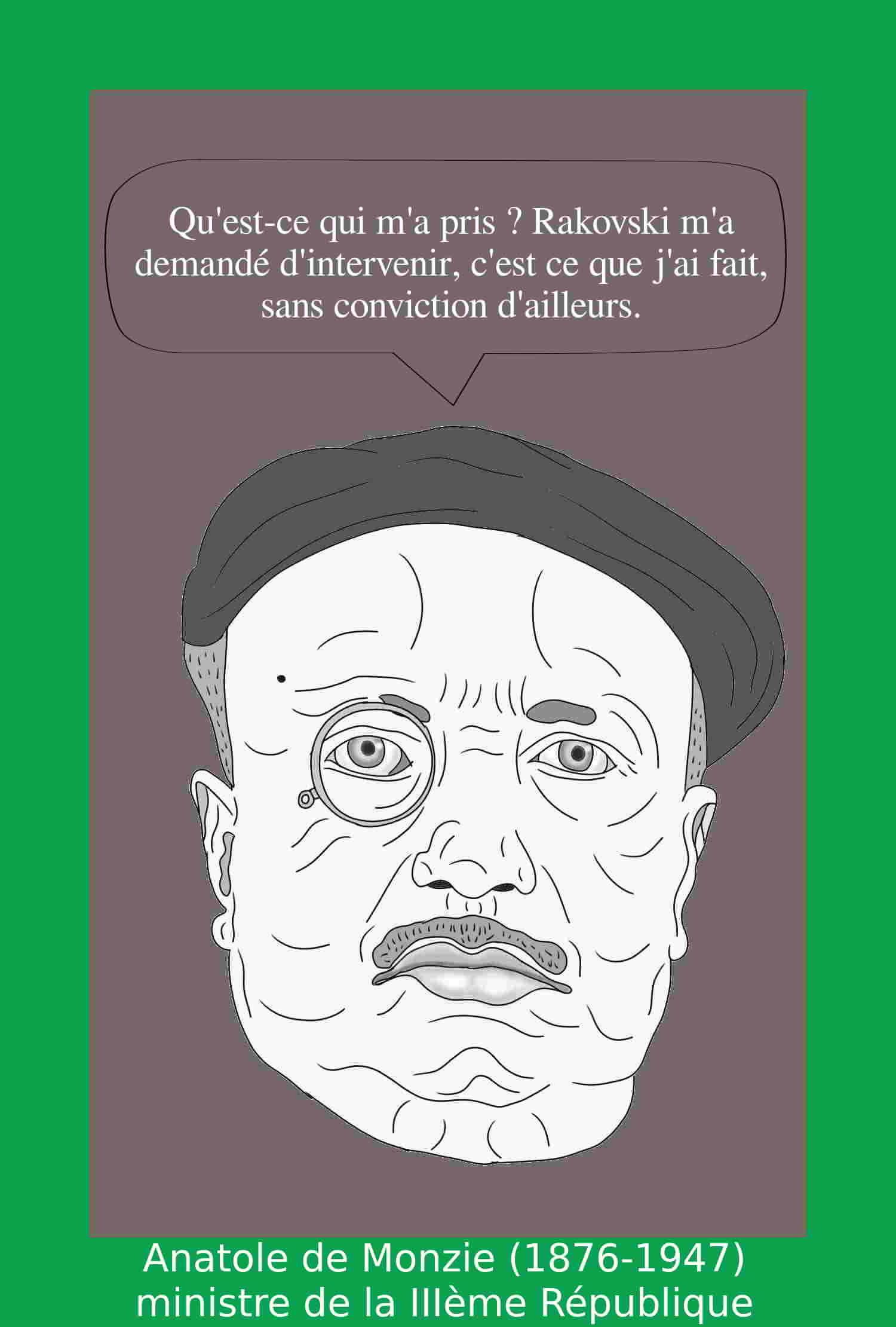 Anatole de Monzie ministre de la IIIème République