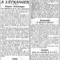 Journal des débats 1925 11 29 02 nouvelles de l'étranger Henri Barbusse malmené