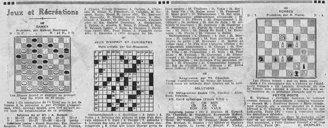 Le Petit journal illustré 1925 11 29  récréations