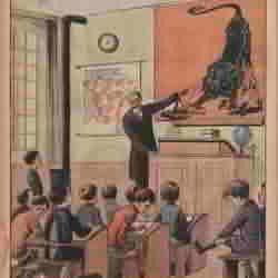 Le Petit journal illustré 1925 11 29 12 publicité cirage Lion Noir