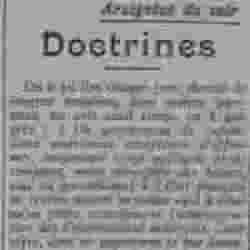Paris soir 1925 02 12 01 araignées du soir Doctrines, la chronique de Bernard Gervaise