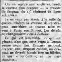 v Le Petit Parisien 1925 12 06 01 Maurice Prax les drapeaux