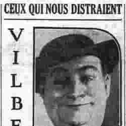v Le Petit Parisien 1925 12 13 le comique Vilbert par Andrée Viollis