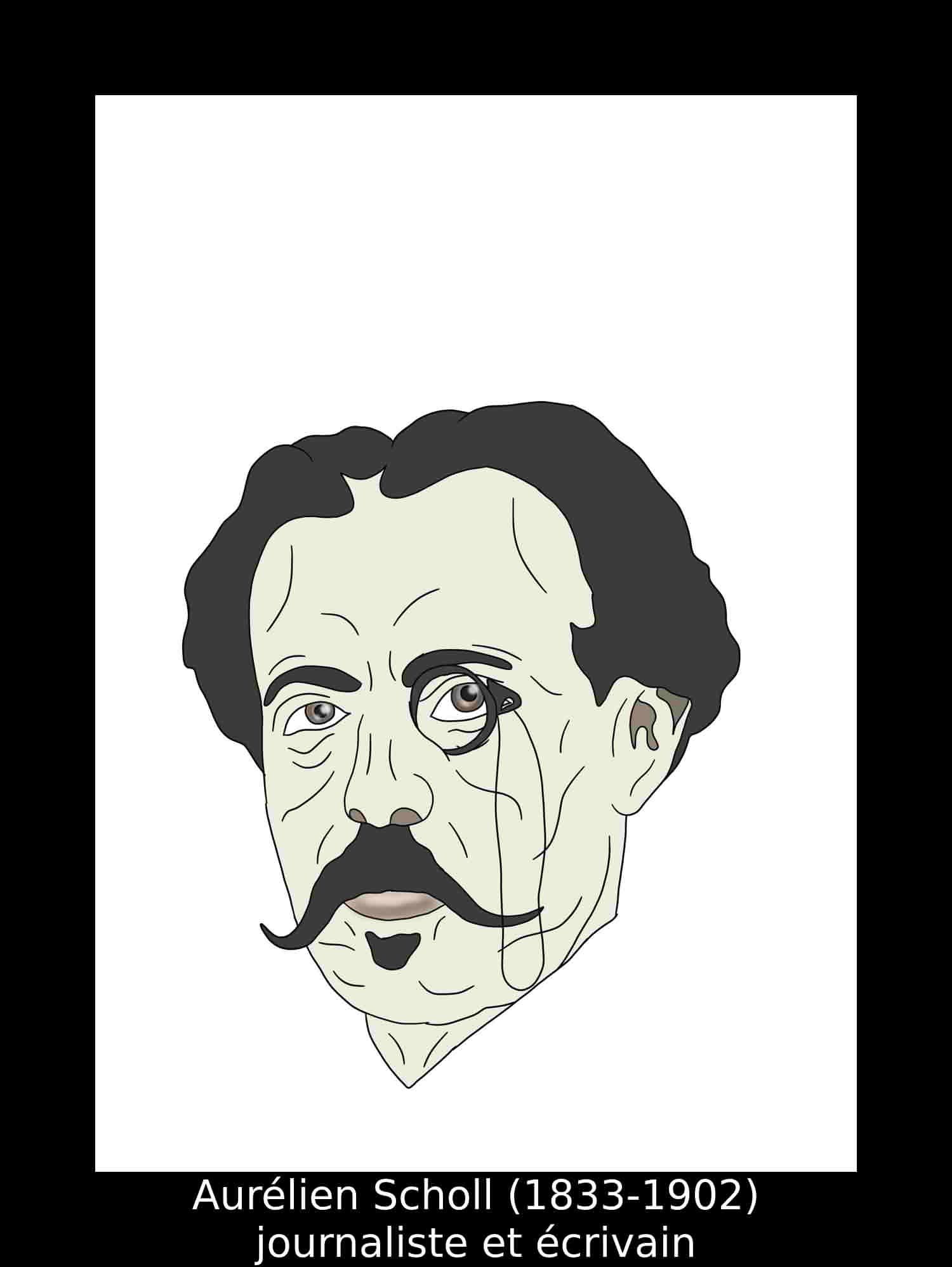 Aurélien Scholl-écrivain et journaliste