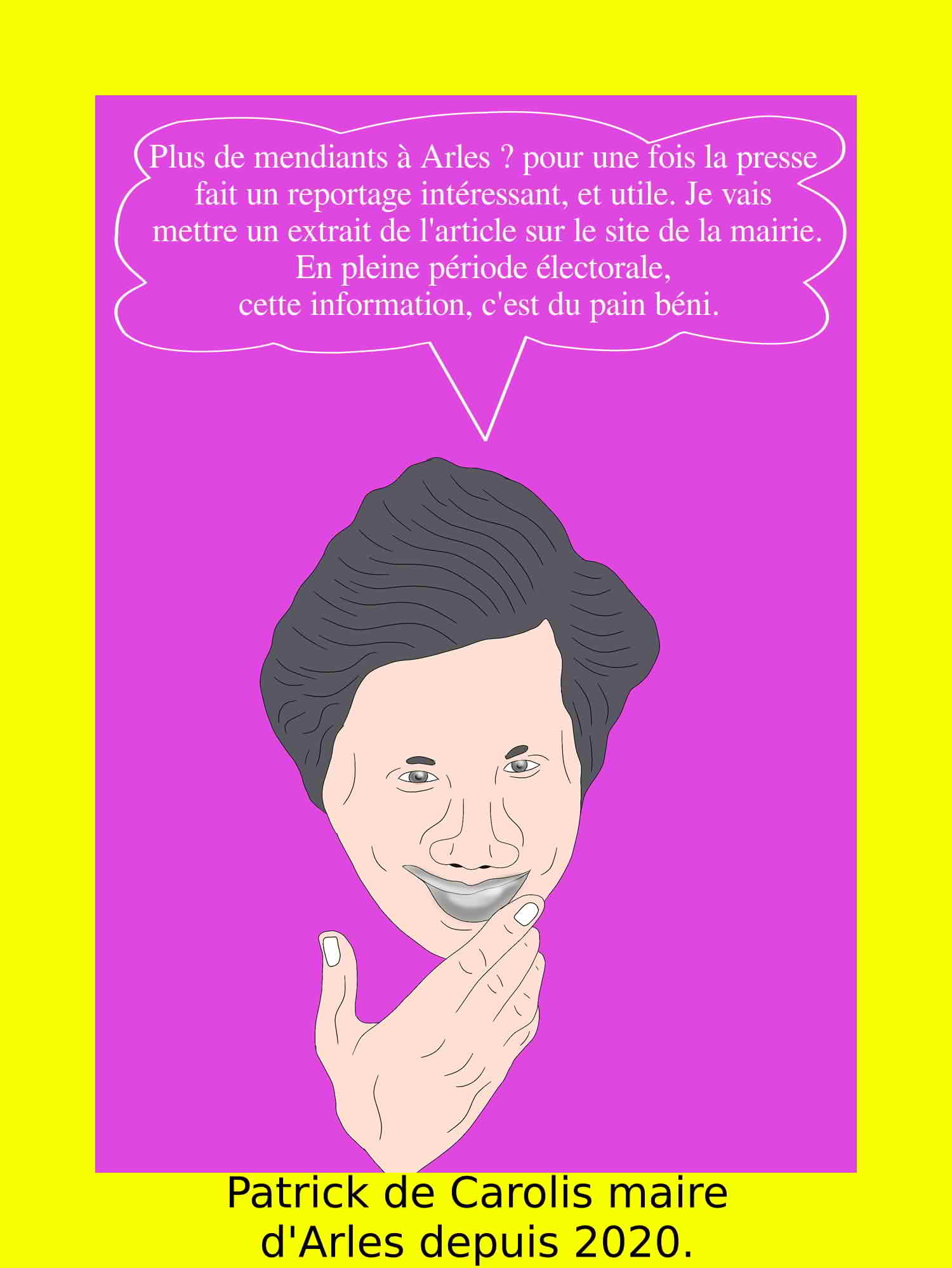 Patrick de Carolis maire dArles depuis 2020