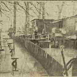 Excelsior 1926 01 10  Les inondations dans la banlieue de Paris : photos de la crue
