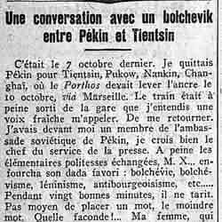  Journal des débats 1926 01 10 Conversaton avec un bolchevik