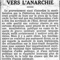 v Le Temps 1926 01 17 vers lanarchie