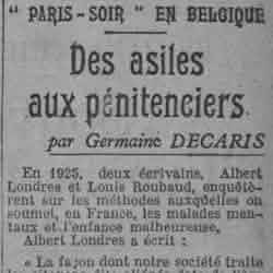 v Paris soir 1926 01 17 01 01 01 des asiles aux pénitencierx