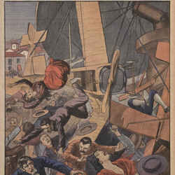 Le Petit journal illustré 1926 02 07 Un manège d'avions s'effondre sur la foule à Valence en Espagne