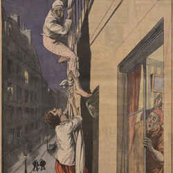 Le Petit journal illustré 1926 02 14 Par peur des cambrioleurs