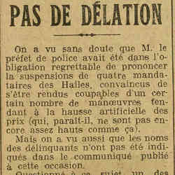 Le Canard enchaîné 1926 02 17 Pas de délation