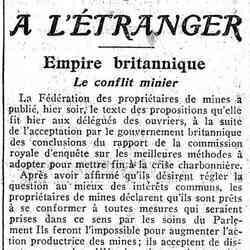 Journal des débats 1926 04 04 Nouvelles de l'étranger : du Royaume-Uni à l'Irak et la Chine