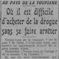 Paris soir 1926 04 11 01 Au pays de la toupiane