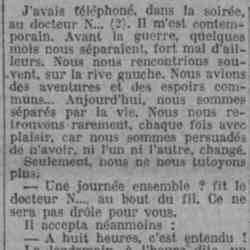 Paris soir 1926 04 11   Médecin de quartier
