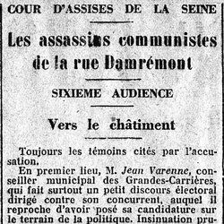 v LAction française 1926 04 25 02 Les assassins communistes de la rue Damrémont