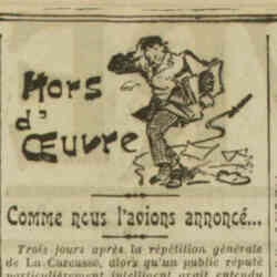 L'Oeuvre 1926 04 25 Hors doeuvre - Carcasse