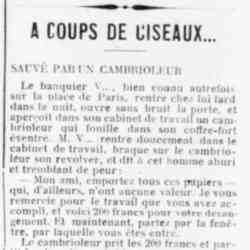 Le Funi 1926 05 02 À coups de ciseaux, articles plaisnts recueillis dans divers journaux
