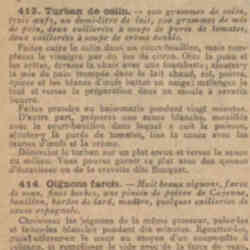 Le Petit écho de la Mode 0926 05 02 les recettes du Grillon du foyer et de la Bignole