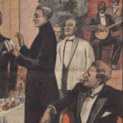 v Le Petit journal illustré 1926 05 09 entre la poire et le fromage