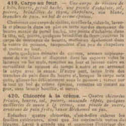 v Le Petit écho de la Mode 1926 05 09 Les recettes hebdomadaires du Grillon du foyer et de La Bignole