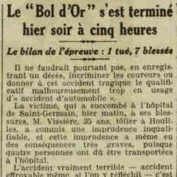 L' Oeuvre 1926 05 25 Le "Bol d'Or" s'est terminé hier soir à cinq heures