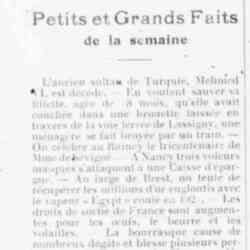 Le Funi 1926 05 30 Petits et grands faits de la semaine