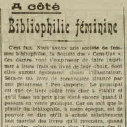 L Oeuvre 1926 06 06 Ce ne sont pas les livres que les bibliophiles aiment, c'est leur cote