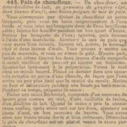 Le Petit écho de la Mode 1926 06 06 06 Les recettes du grillon du foyer et de la Bignole