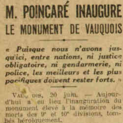 Escelsior 1926 06 21 Discours de Raymond Poincaré