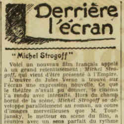 Cinéma : Michel Strogoff. Un film réalisé par Victor Tourjansky