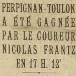 Tour de France : Perpignan-Toulon 12ème étape