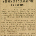 Mouvement séparatiste en Ukraine