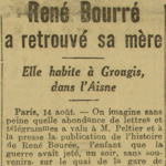 René Bouré a retrouvé sa mère