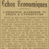 Echos Economiques