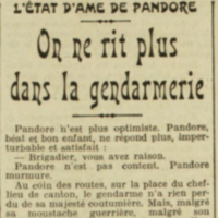 L'état d'ame de Pandore
