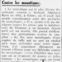 Contre les moustiques